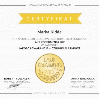 Dyplom Złoty Laur Konsumenta