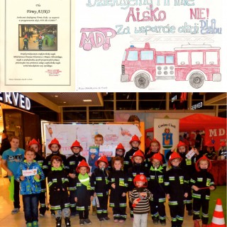 Podziękowanie od Młodzieżowej Drużyny Pożarniczej z miejsca Odrzańskiego