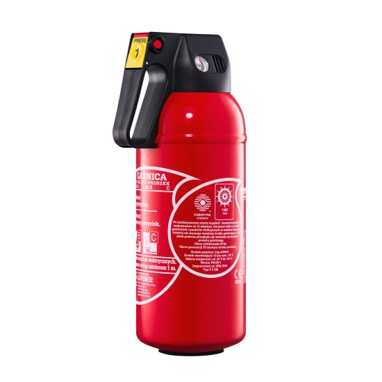 Powder fire extinguisher 2 kg (P2-GAM)