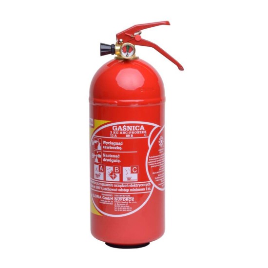 Powder fire extinguisher 2 kg (PD2-GA)