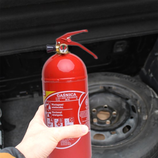 Powder fire extinguisher 2 kg (PD2-GA)