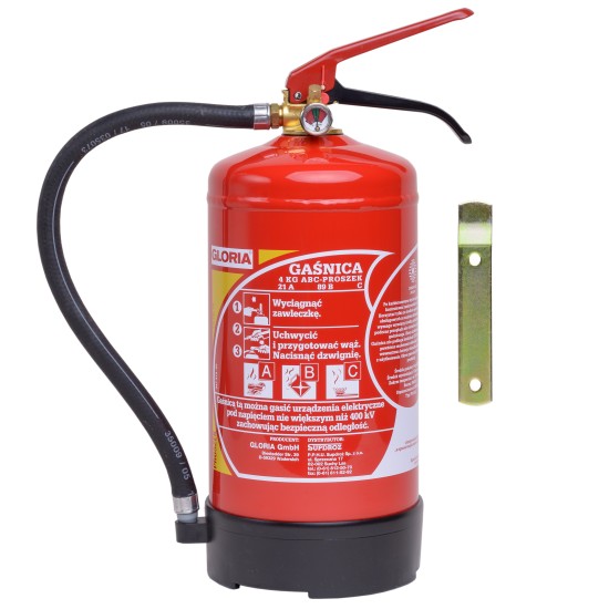 Powder fire extinguisher 4 kg (GP4X-PD4)