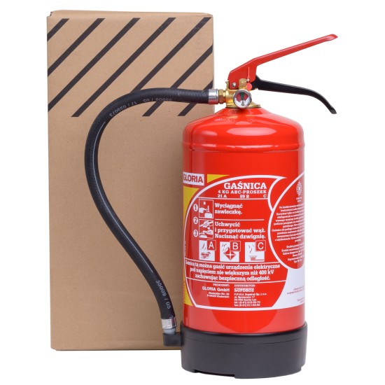 Powder fire extinguisher 4 kg (GP4X-PD4)