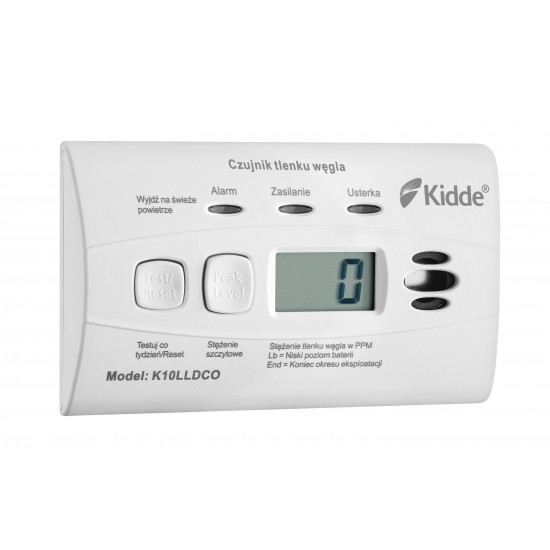 Carbon monoxide alarm with display K10LLDCO