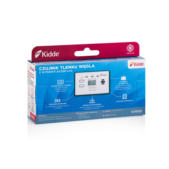Carbon monoxide alarm with display K7DCO